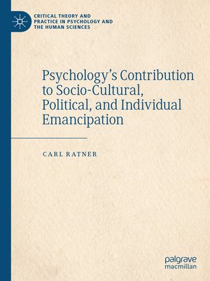 cover image of Psychology's Contribution to Socio-Cultural, Political, and Individual Emancipation
